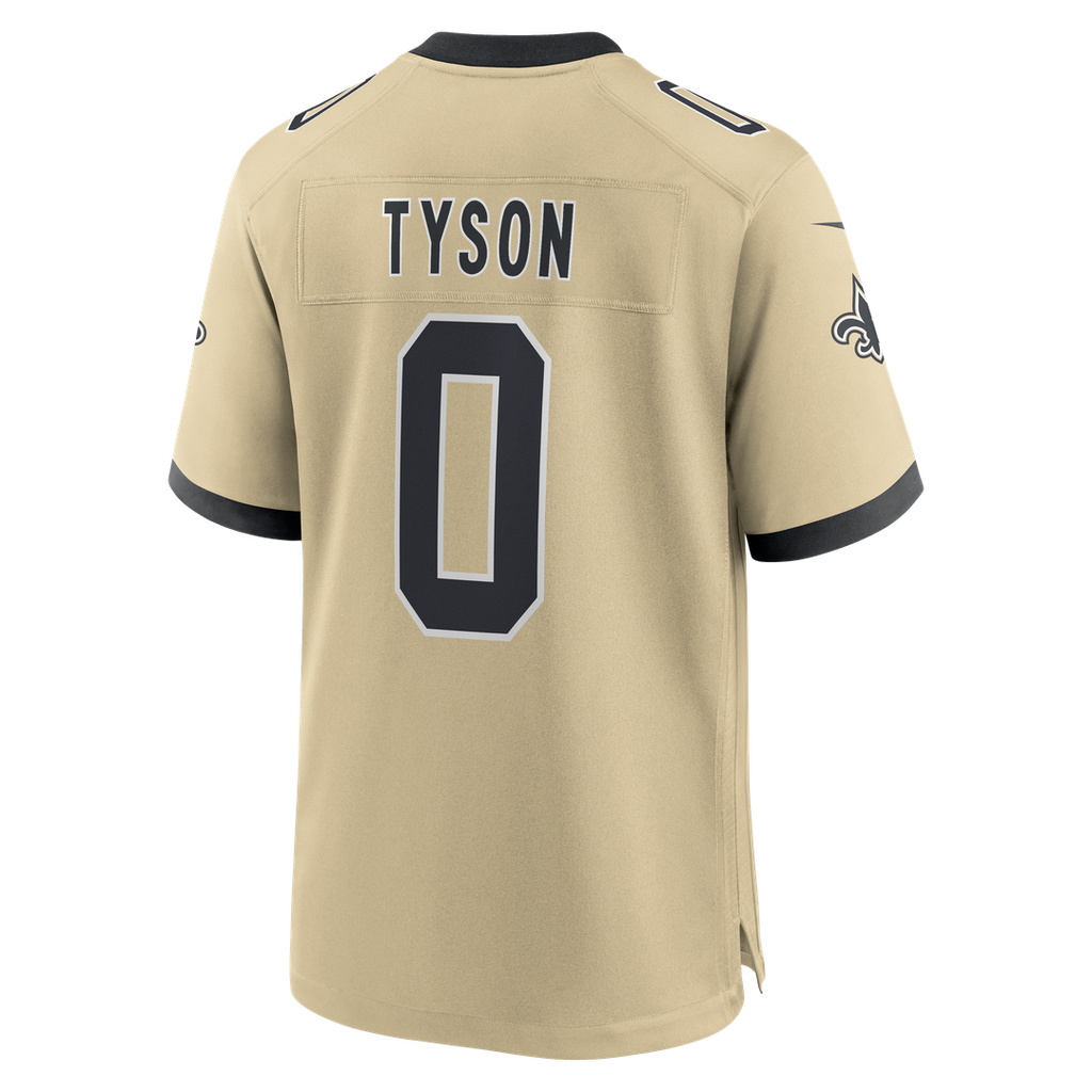 Jordyn Tyson New Orleans Saints Alternate Game Jersey - Gold