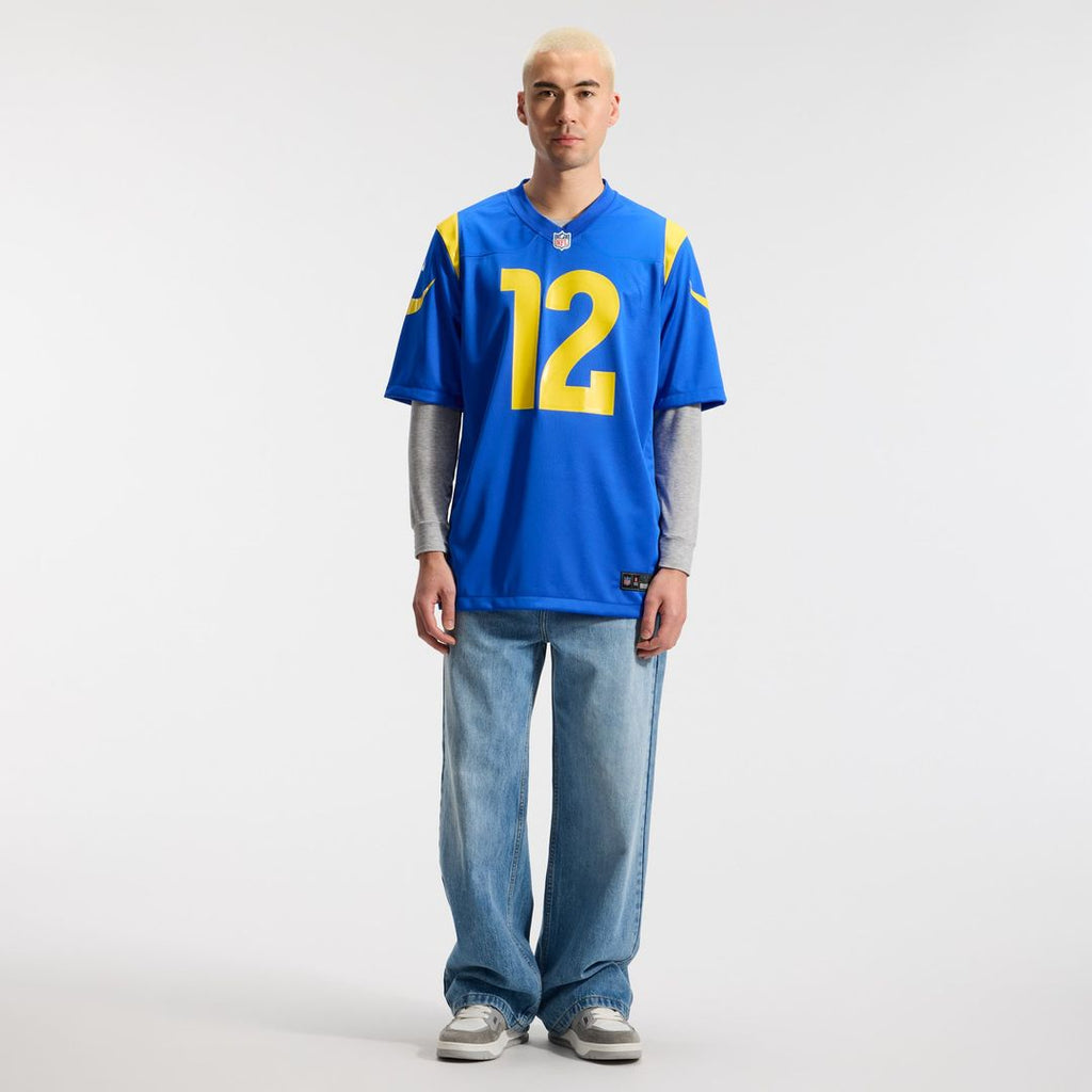 Puka Nacua Los Angeles Rams Game Jersey - Classic Sol