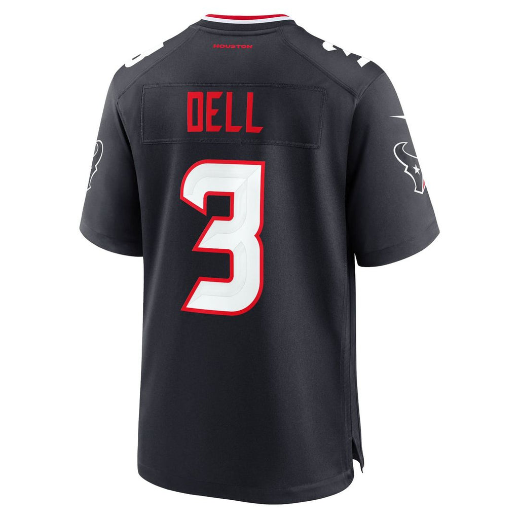 Tank Dell Houston Texans Game Jersey - White