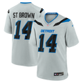 Amon-Ra St. Brown Detroit Lions 2026 Rivalries Collection Game Jersey - Silver