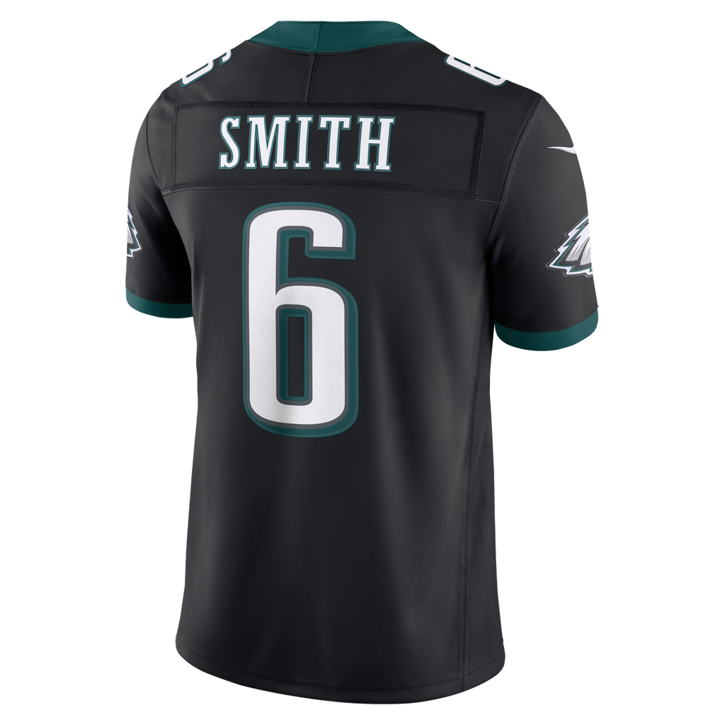 DeVonta Smith Philadelphia Eagles Vapor F.U.S.E. Stitched Limited Jersey - Midnight Green