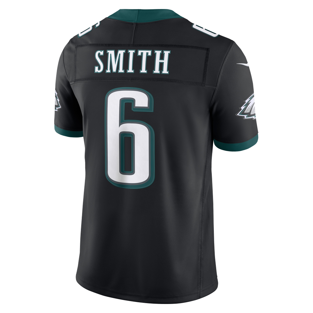 DeVonta Smith Philadelphia Eagles Vapor F.U.S.E. Stitched Limited Jersey - Midnight Green
