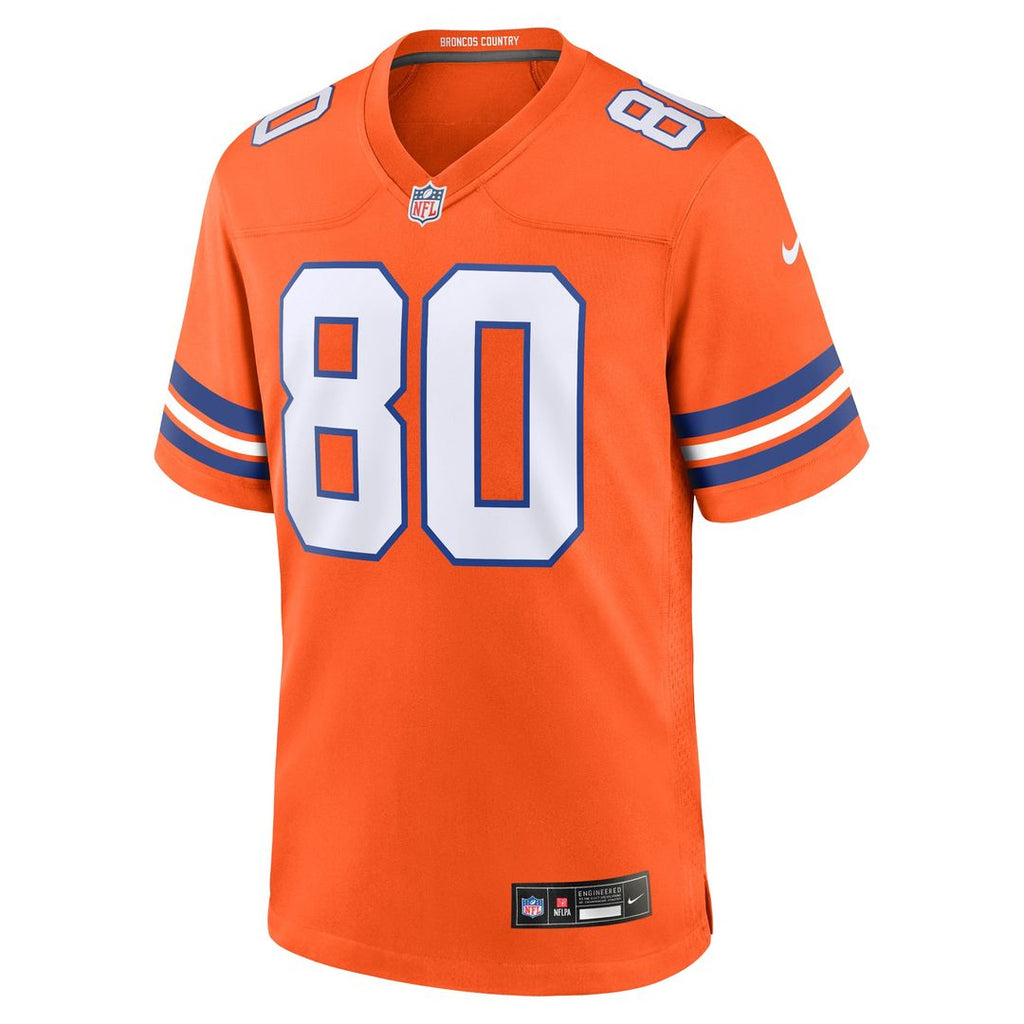 Rod Smith Denver Broncos Alternate Game Jersey - Orange