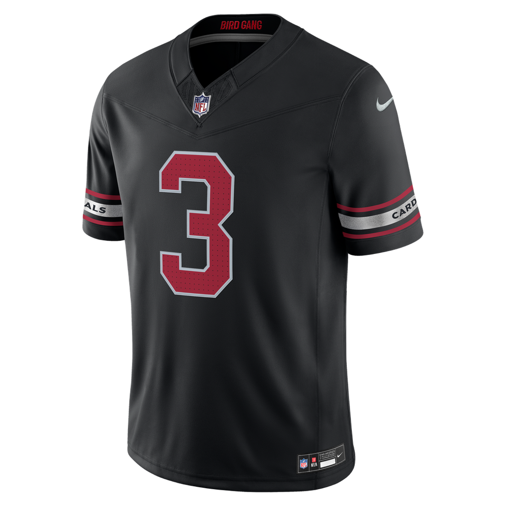 Budda Baker Arizona Cardinals Alternate Vapor F.U.S.E. Stitched Limited Jersey - Black