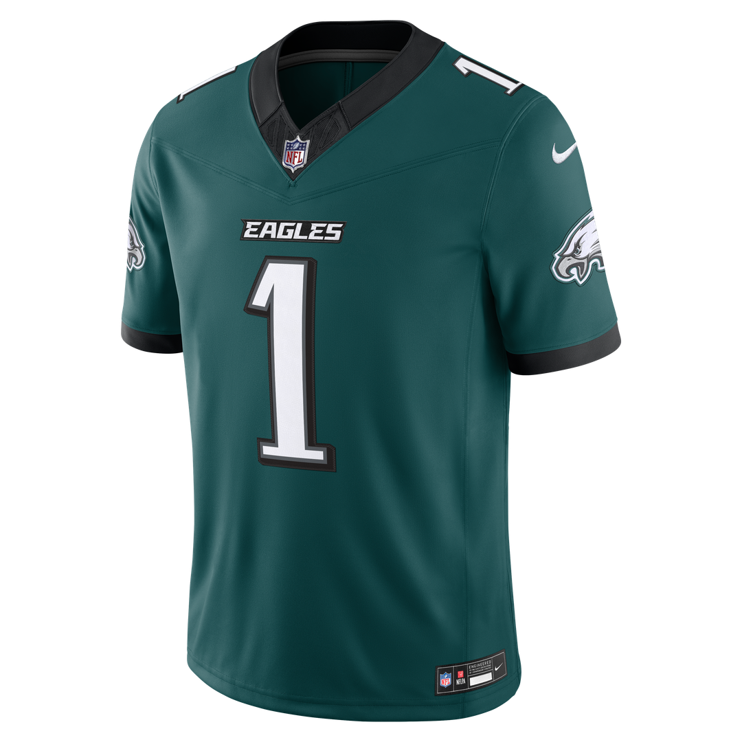 Jalen Hurts Philadelphia Eagles Alternate Vapor F.U.S.E. Stitched Limited Jersey - Kelly Green
