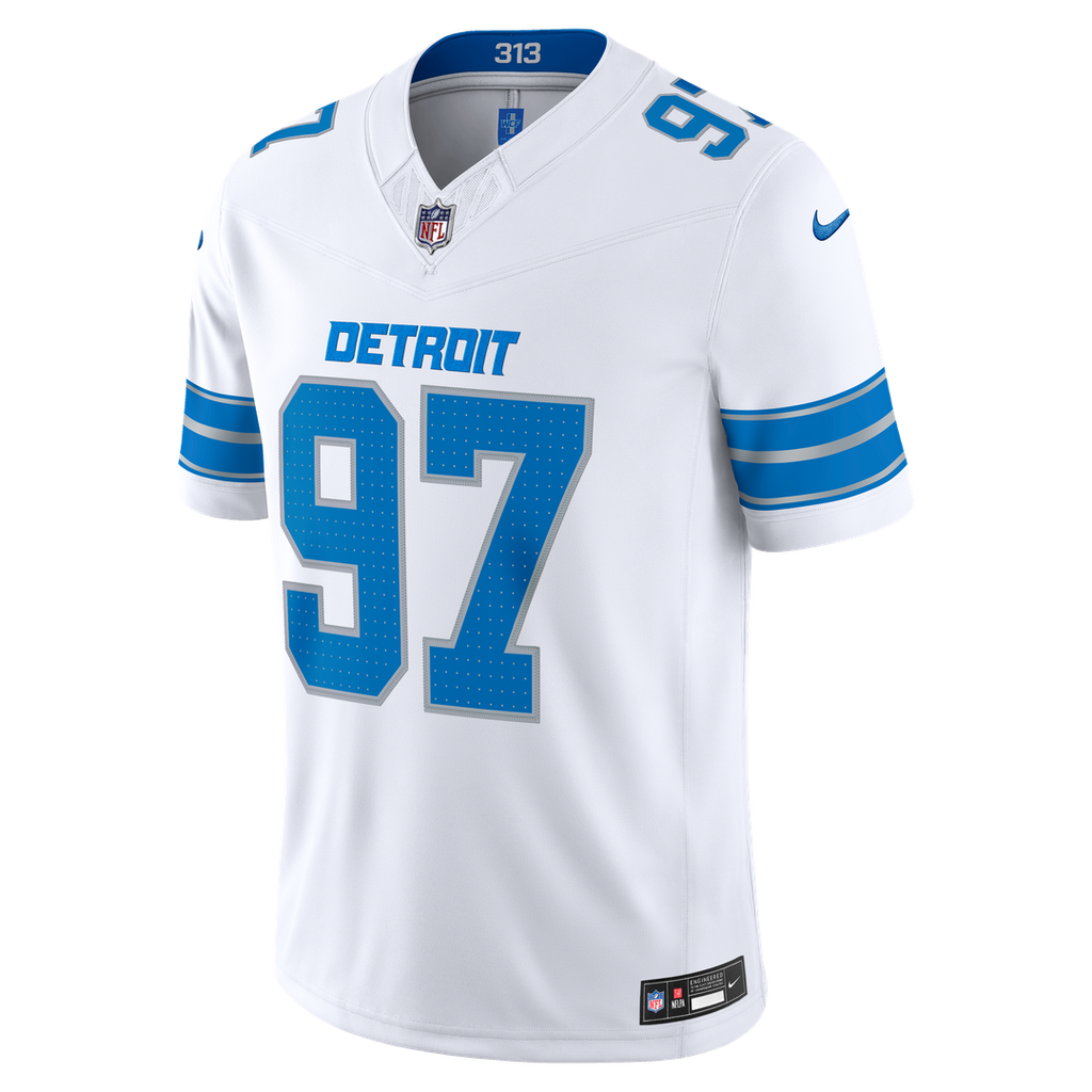 Aidan Hutchinson Detroit Lions Alternate Vapor F.U.S.E. Stitched Limited Jersey - Black