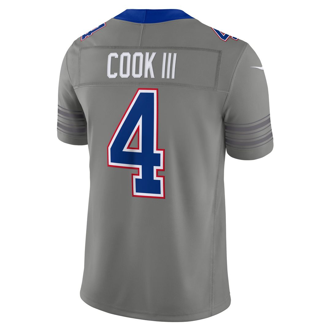 James Cook III Buffalo Bills Vapor F.U.S.E. Stitched Limited Jersey - Royal Blue