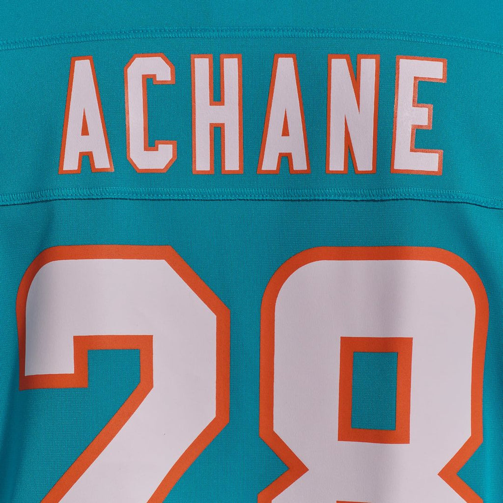 De'Von Achane Miami Dolphins Game Jersey - Aqua