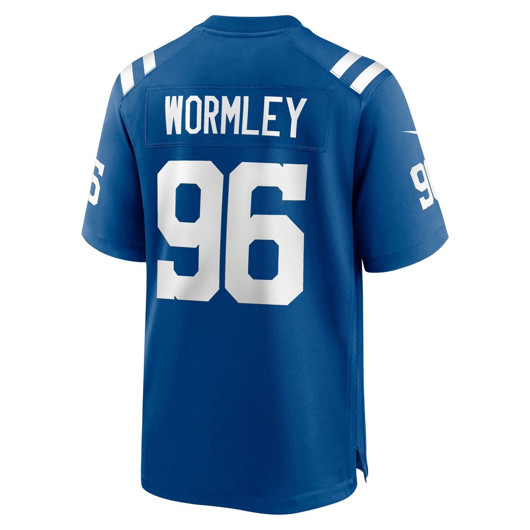 Chris Wormley Indianapolis Colts Game Jersey - Royal Blue