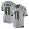 Jaxon Smith-Njigba Seattle Seahawks Rivalries Collection Stitched Limited Jersey - Gray