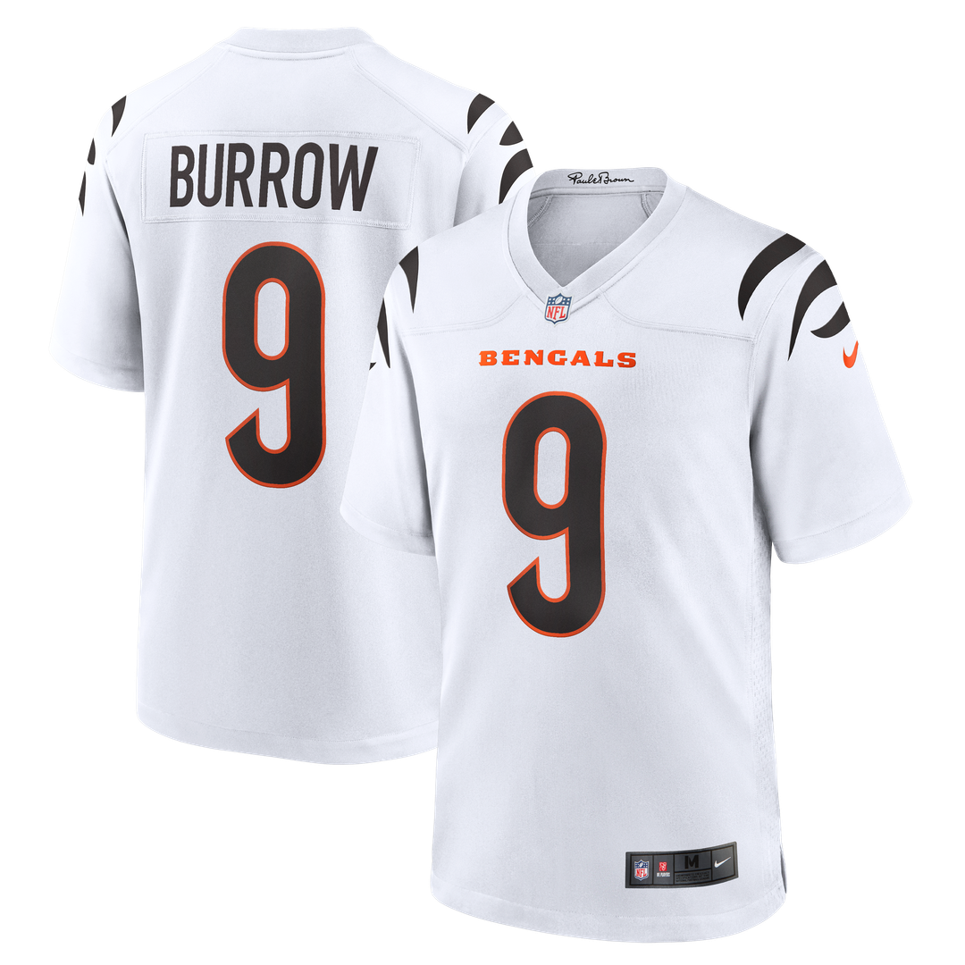 Joe Burrow Cincinnati Bengals Game Jersey - White