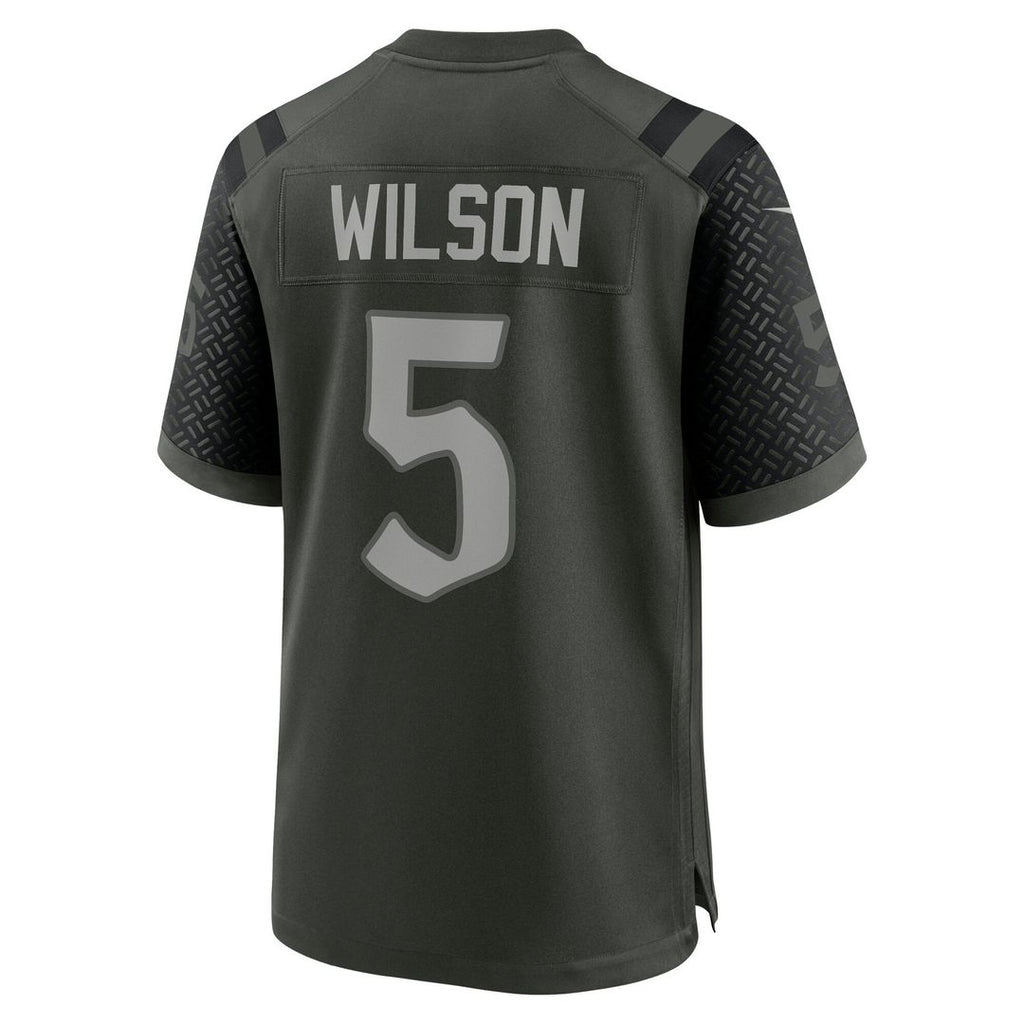 Garrett Wilson New York Jets Rivalries Collection Game Jersey - Green