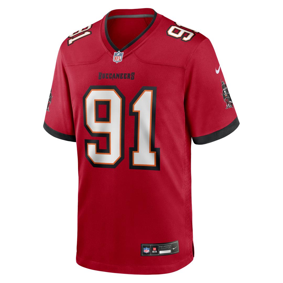 A'Shawn Robinson Tampa Bay Buccaneers Game Jersey - Red