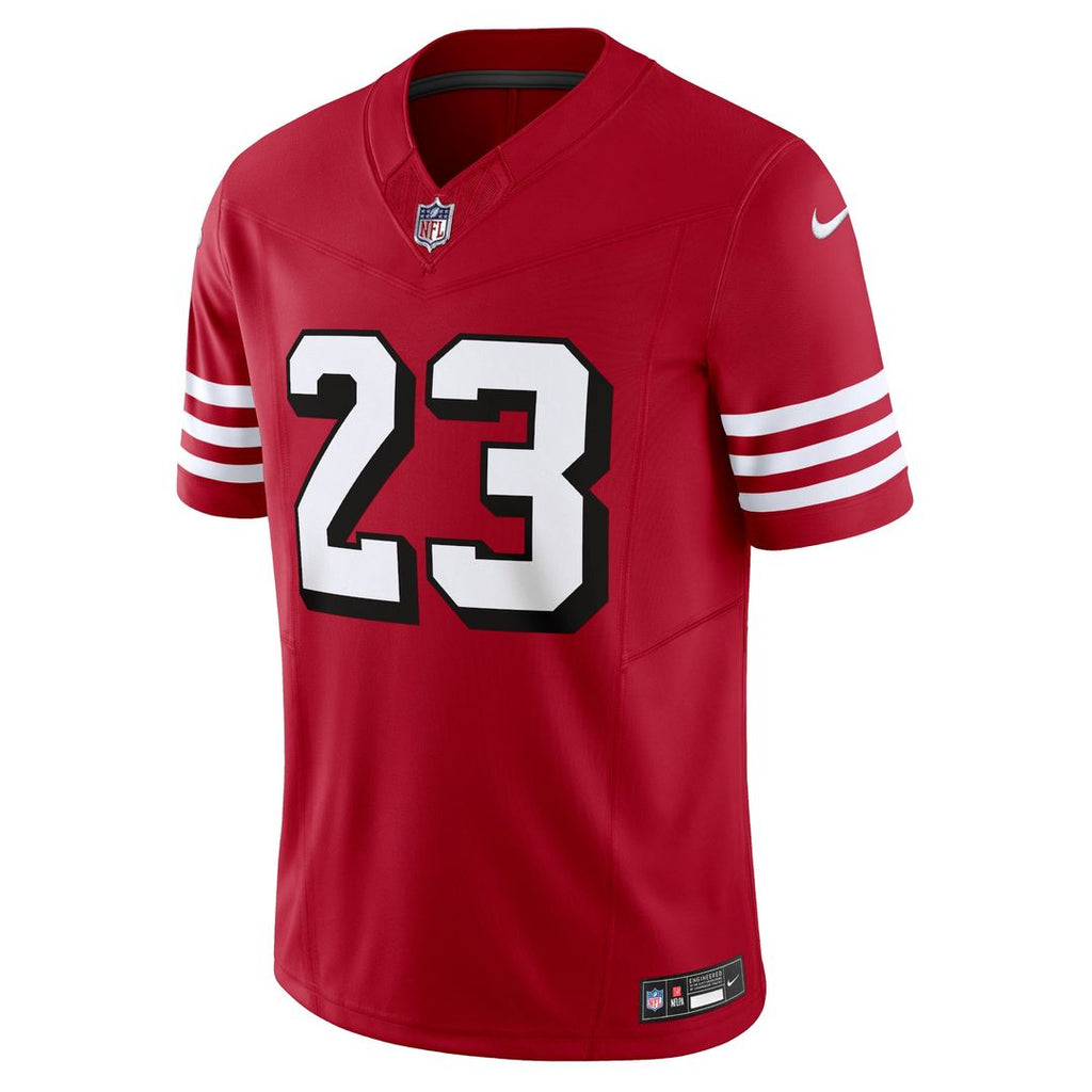 Christian McCaffrey San Francisco 49ers Vapor F.U.S.E. Limited Jersey - White