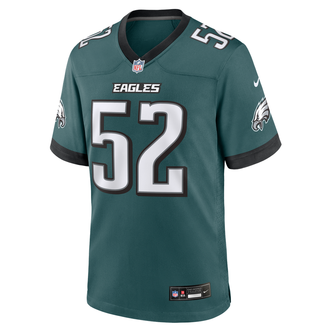 Jonathan Greenard Philadelphia Eagles Game Jersey - Midnight Green