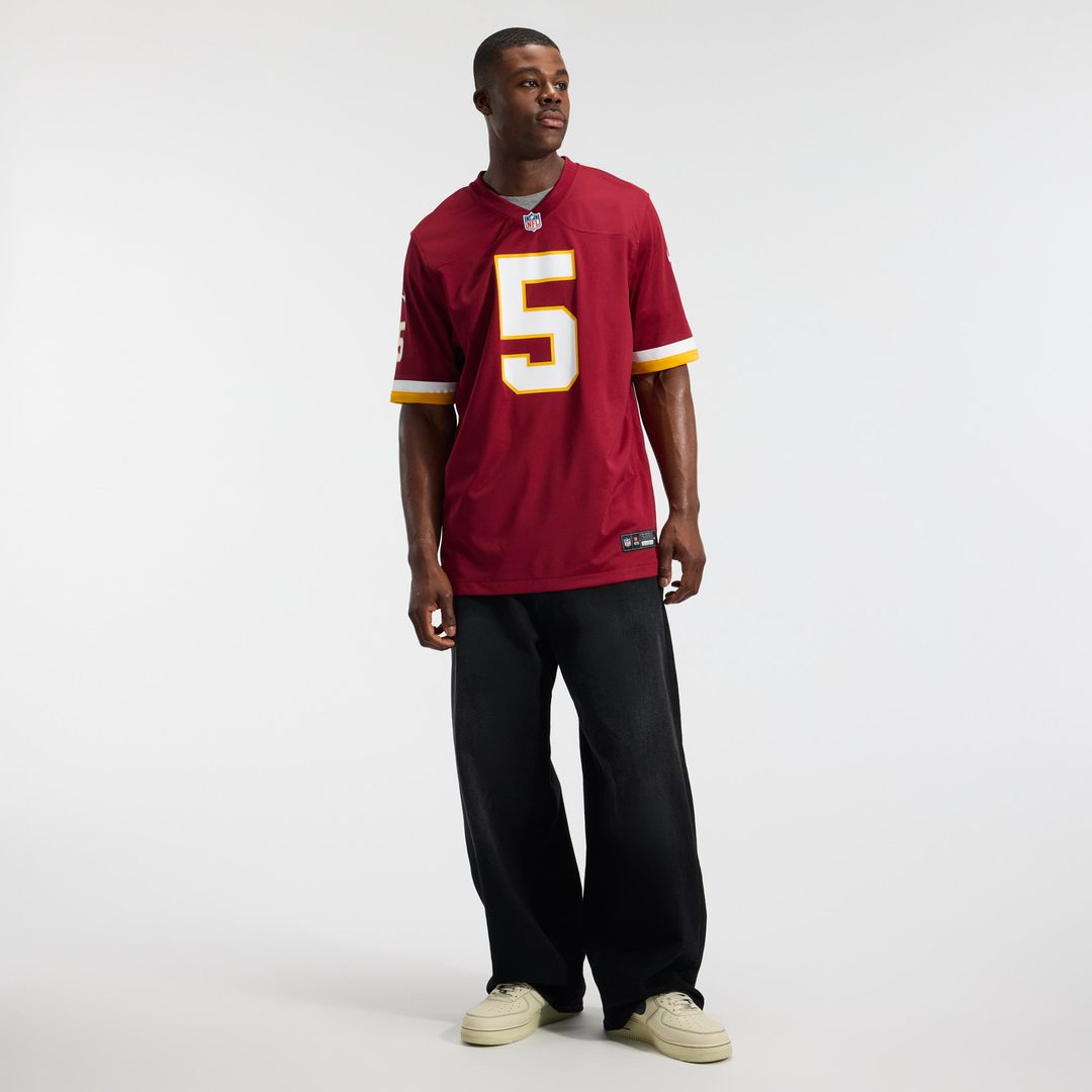 Hail Raiser Jayden Daniels Washington Commanders Alternate Game Jersey - Black