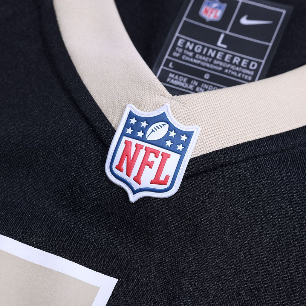 Taliese Fuaga New Orleans Saints Game Jersey - Black