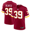 Jeremy Reaves Washington Commanders Game Jersey - Burgundy