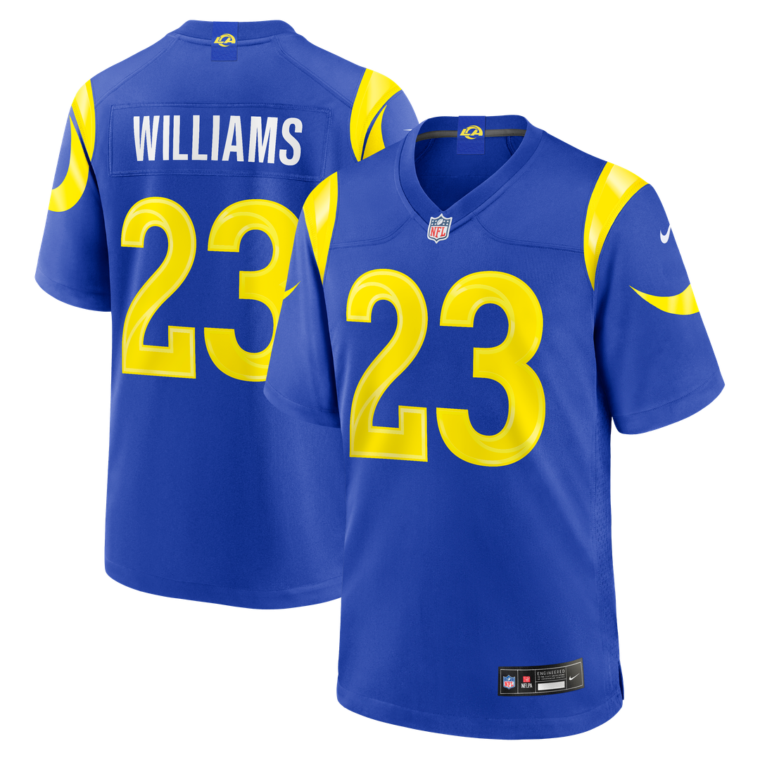 Kyren Williams Los Angeles Rams Game Jersey - Classic Sol
