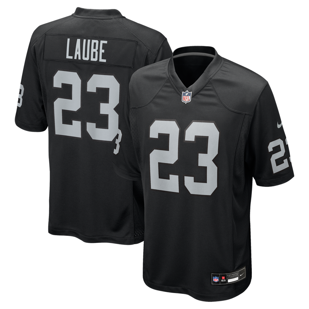 Dylan Laube Las Vegas Raiders Game Jersey - Black