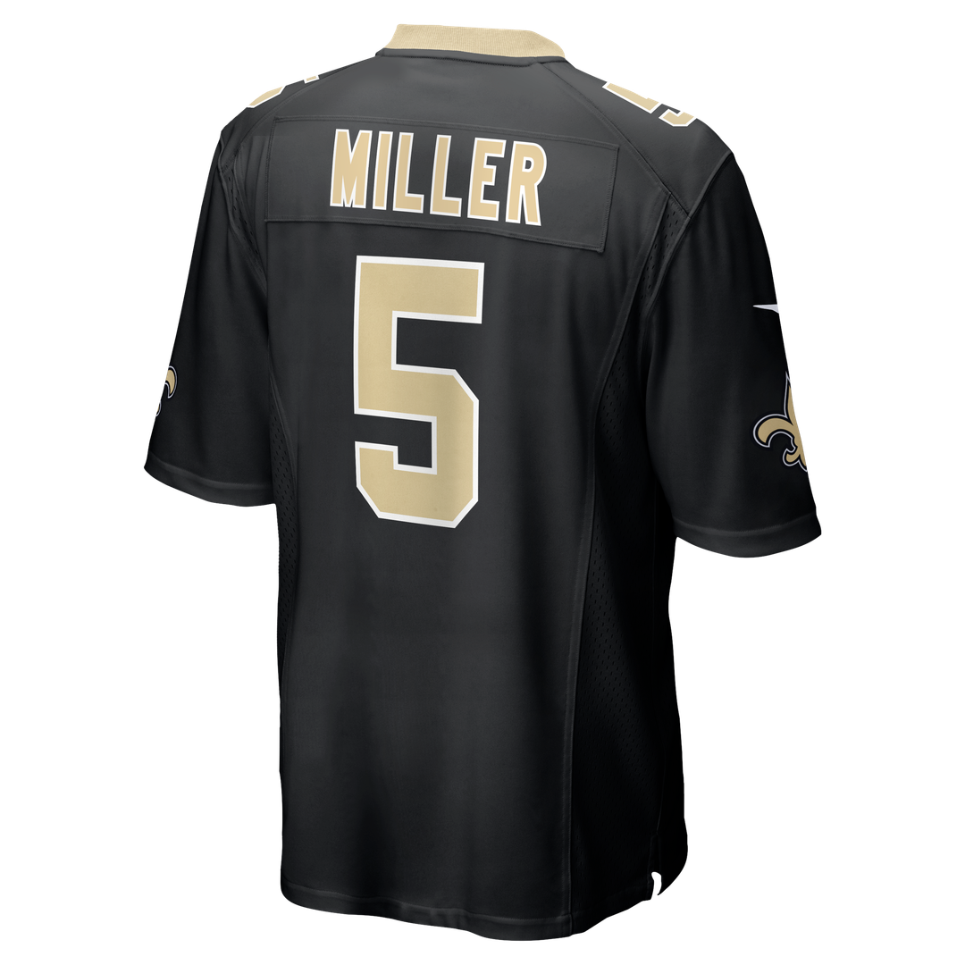 Kendre Miller New Orleans Saints Game Jersey - Black