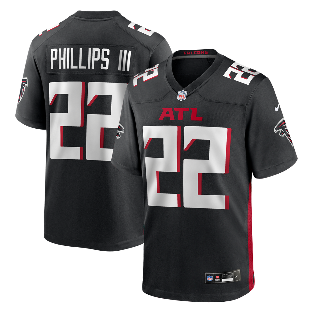 Clark Phillips III Atlanta Falcons Game Jersey - Black
