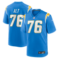 Joe Alt Los Angeles Chargers Game Jersey - Powder Blue