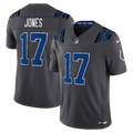 Daniel Jones Indianapolis Colts 2026 Rivalries Collection Stitched Limited Jersey - Anthracite