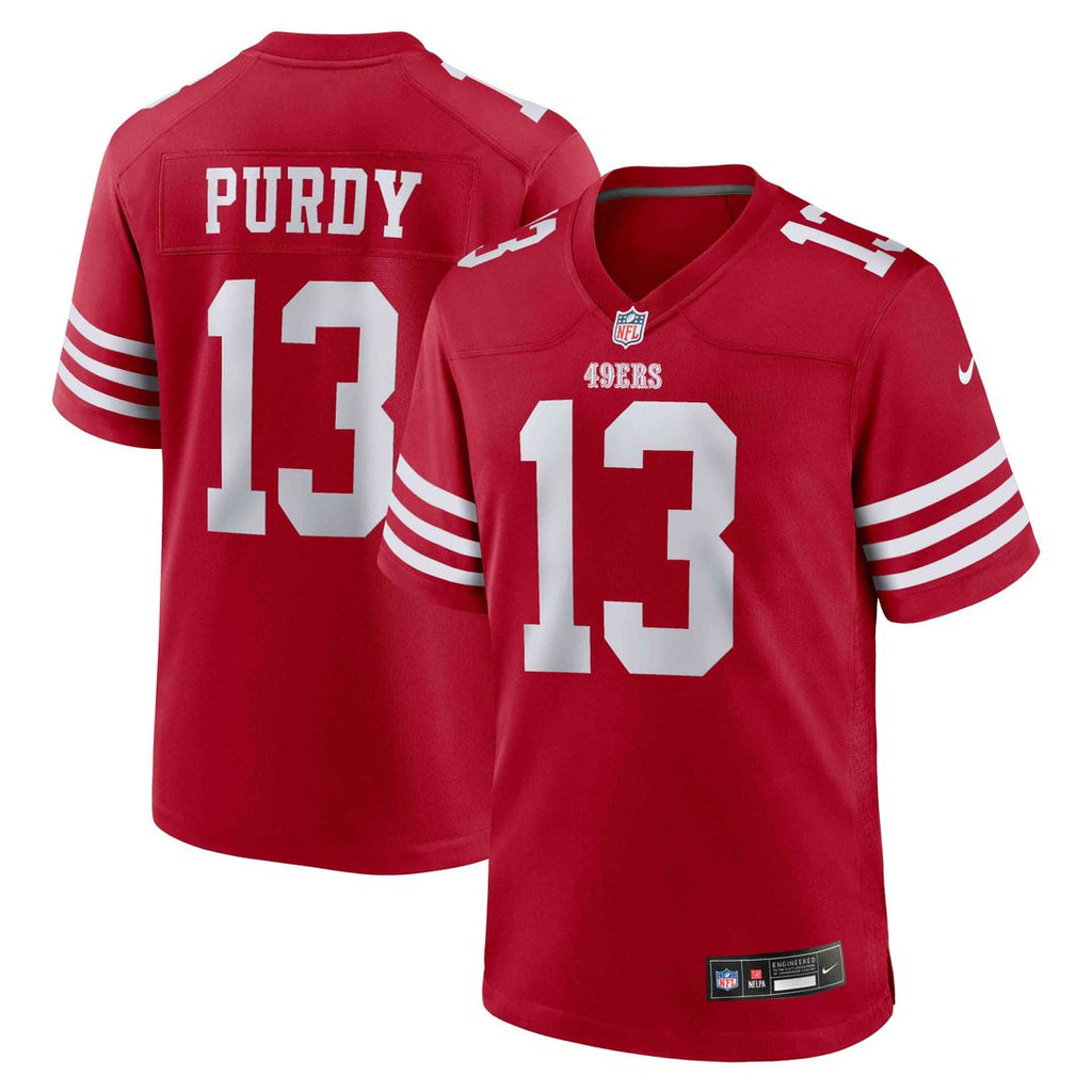 Brock Purdy San Francisco 49ers Game Jersey - Scarlet