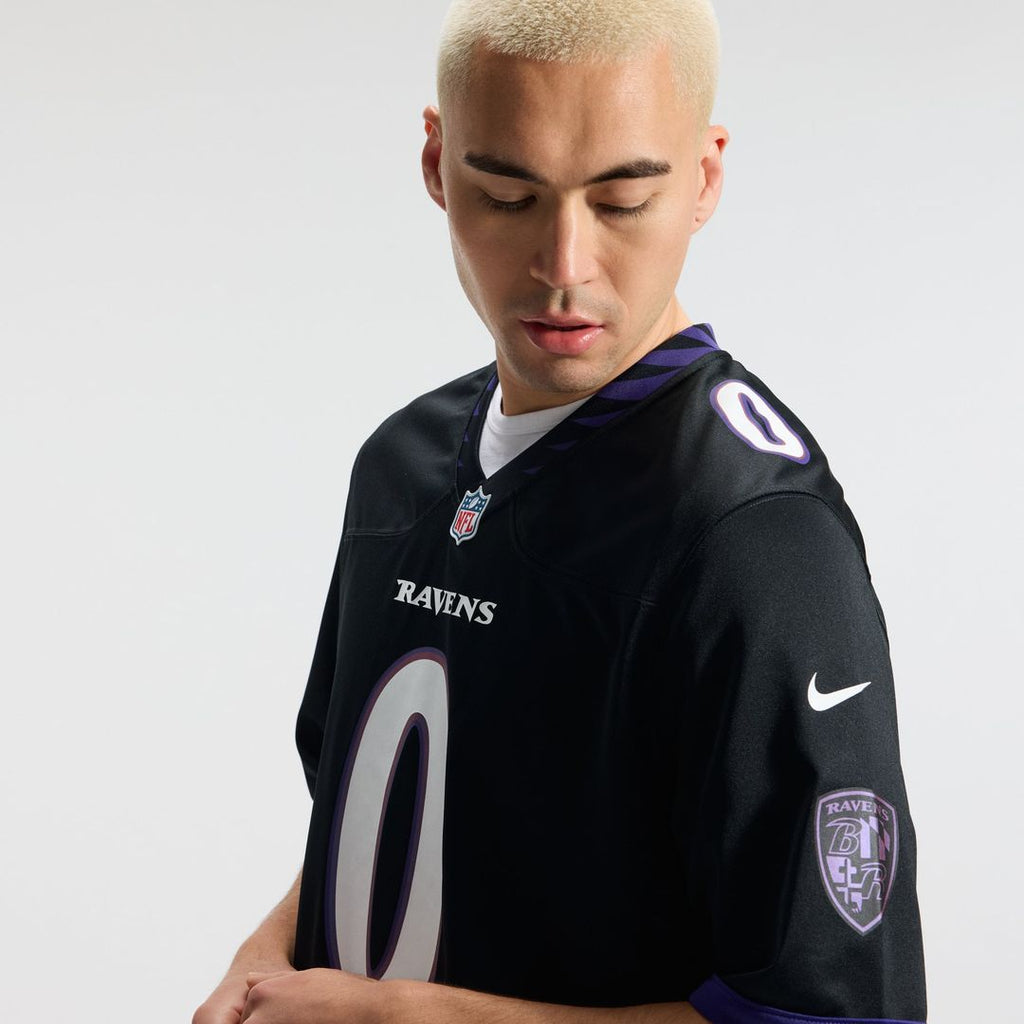 Roquan Smith Baltimore Ravens Alternate Game Jersey - Black