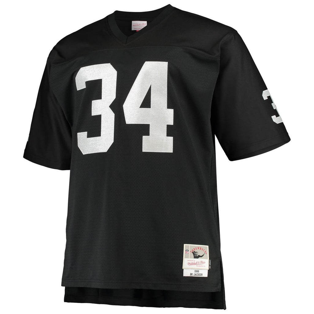 Bo Jackson Las Vegas Raiders Big & Tall 1988 Replica Jersey - White