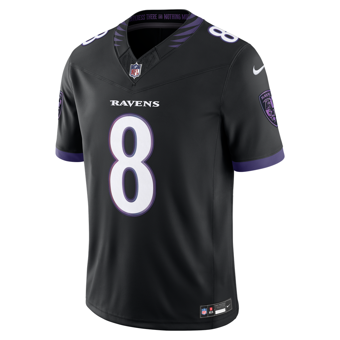 Lamar Jackson Baltimore Ravens Vapor F.U.S.E. Stitched Limited Jersey - Purple