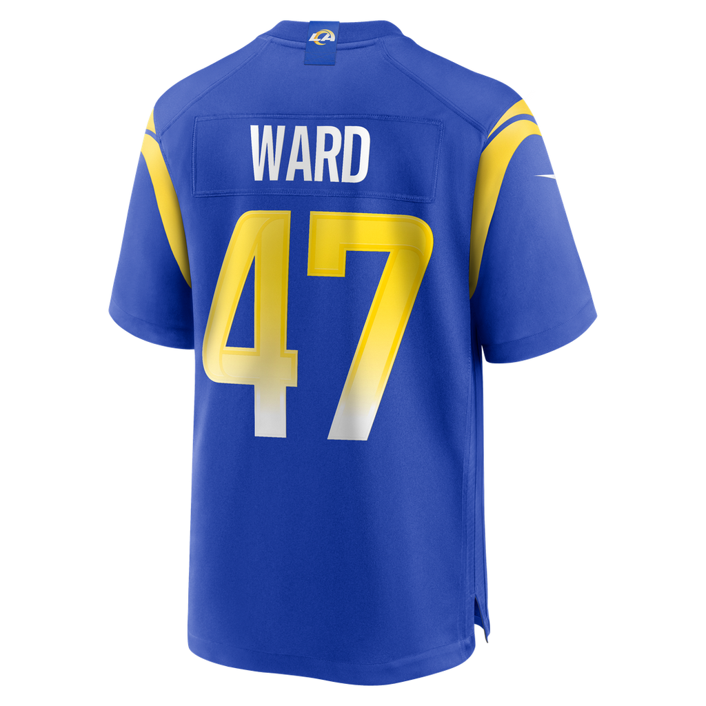 Alex Ward Los Angeles Rams Home Game Jersey - Royal Blue