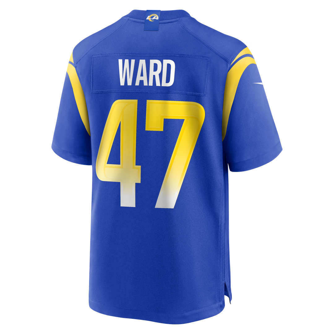 Alex Ward Los Angeles Rams Home Game Jersey - Royal Blue