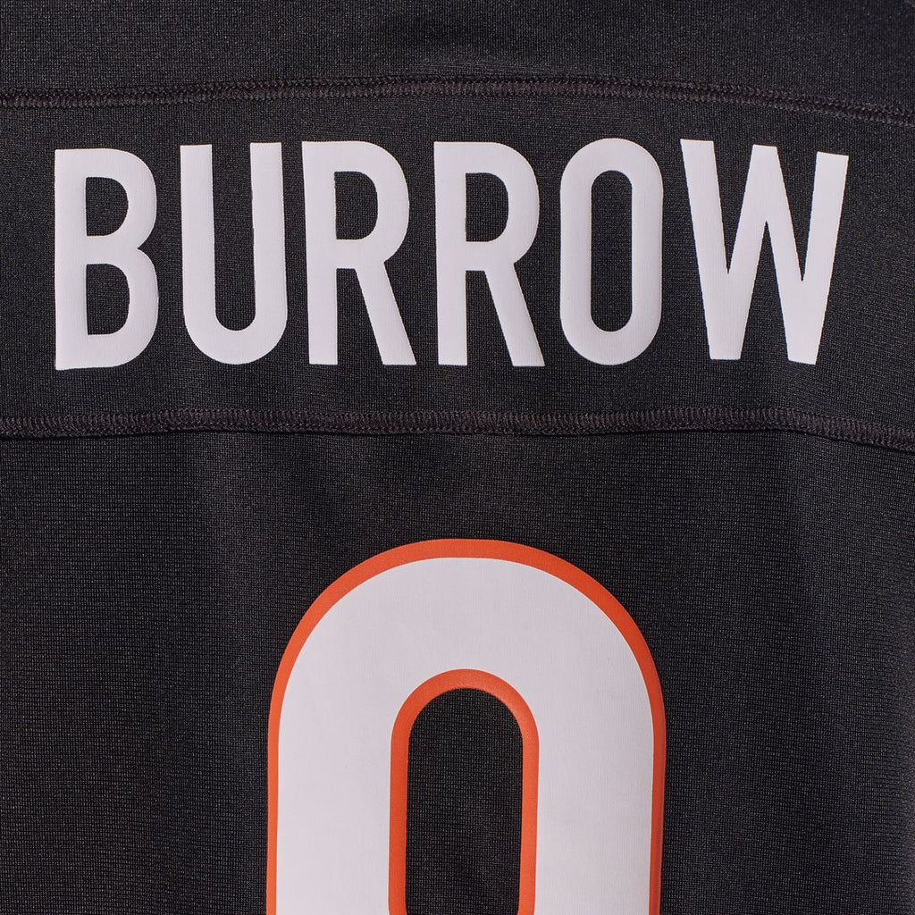 Joe Burrow Cincinnati Bengals Game Jersey - Black