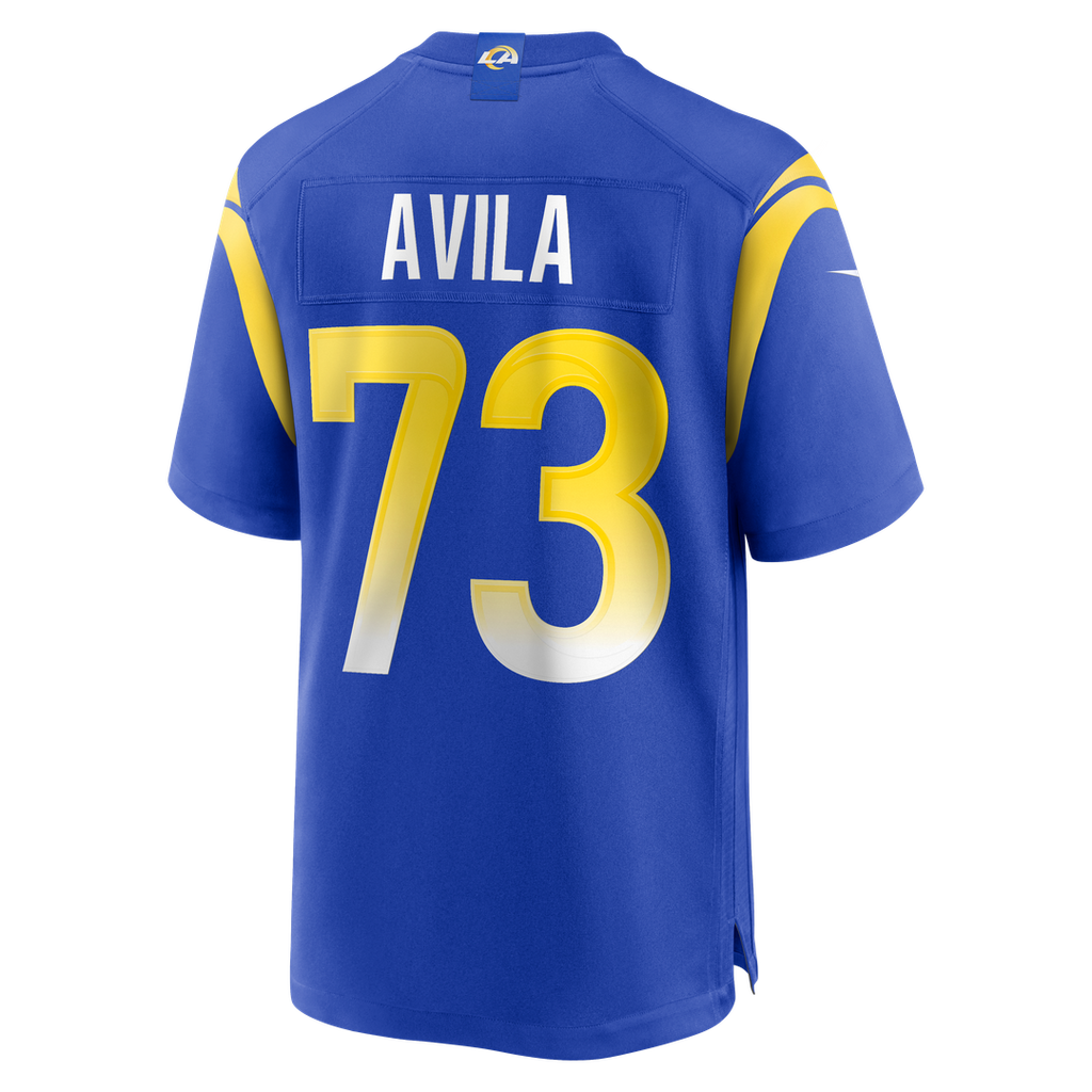 Steve Avila Los Angeles Rams Home Game Jersey - Royal Blue