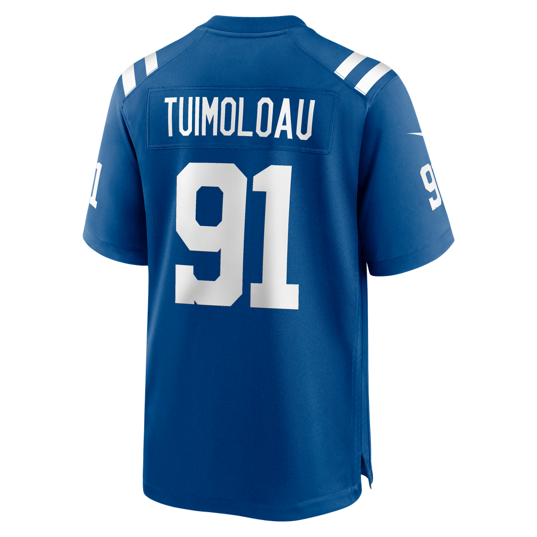 JT Tuimoloau Indianapolis Colts Game Jersey - Royal Blue