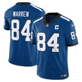 Tyler Warren Indianapolis Colts Alternate Indiana Nights Vapor F.U.S.E. Stitched Limited Jersey - Royal Blue