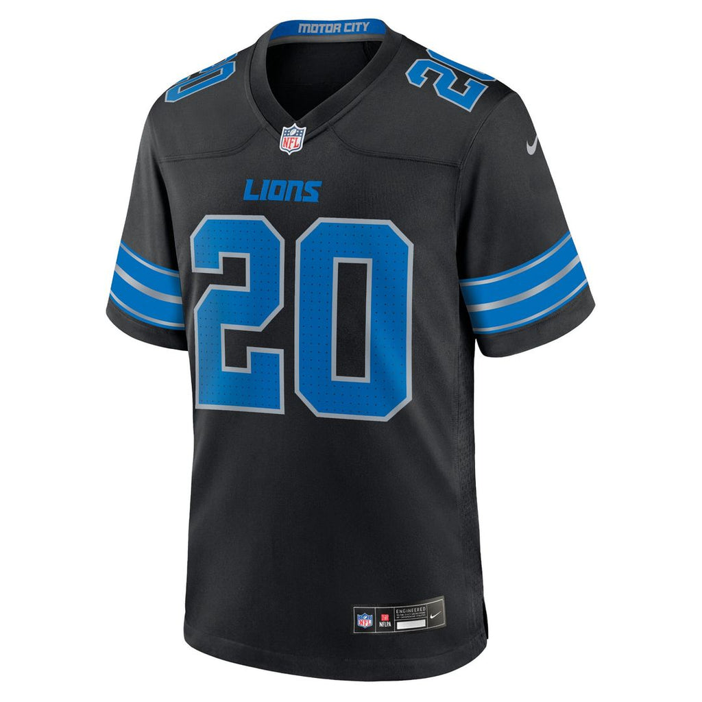 Barry Sanders Detroit Lions 2nd Alternate Game Jersey - Black