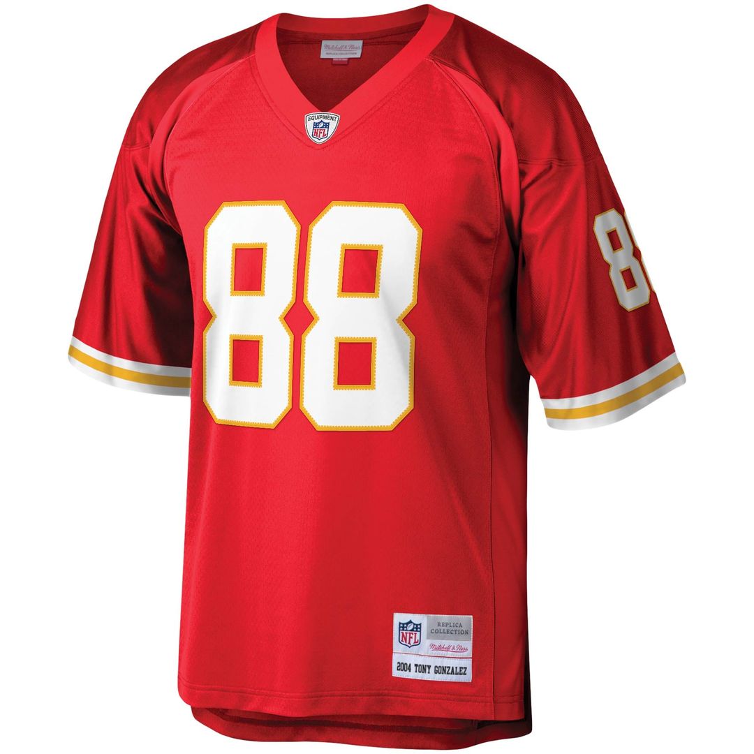 Tony Gonzalez Kansas City Chiefs Legacy Replica Jersey - Red