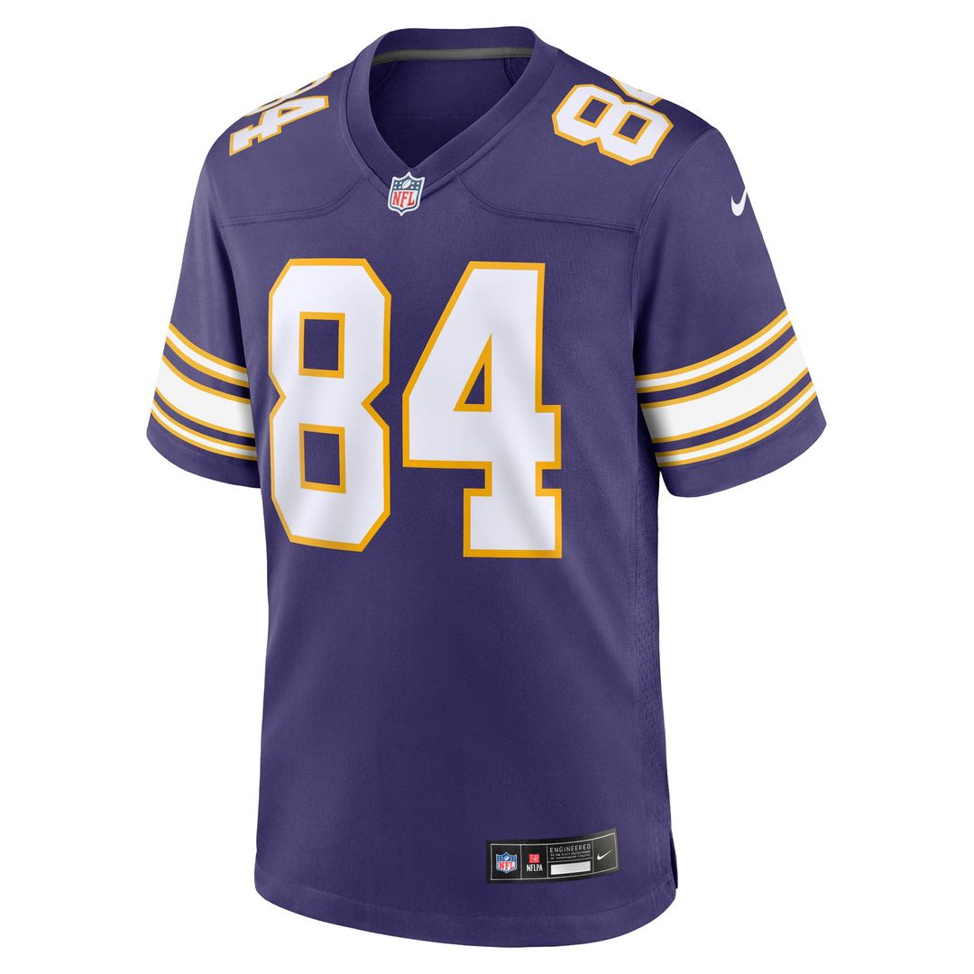 Randy Moss Minnesota Vikings Classic Game Jersey - Purple