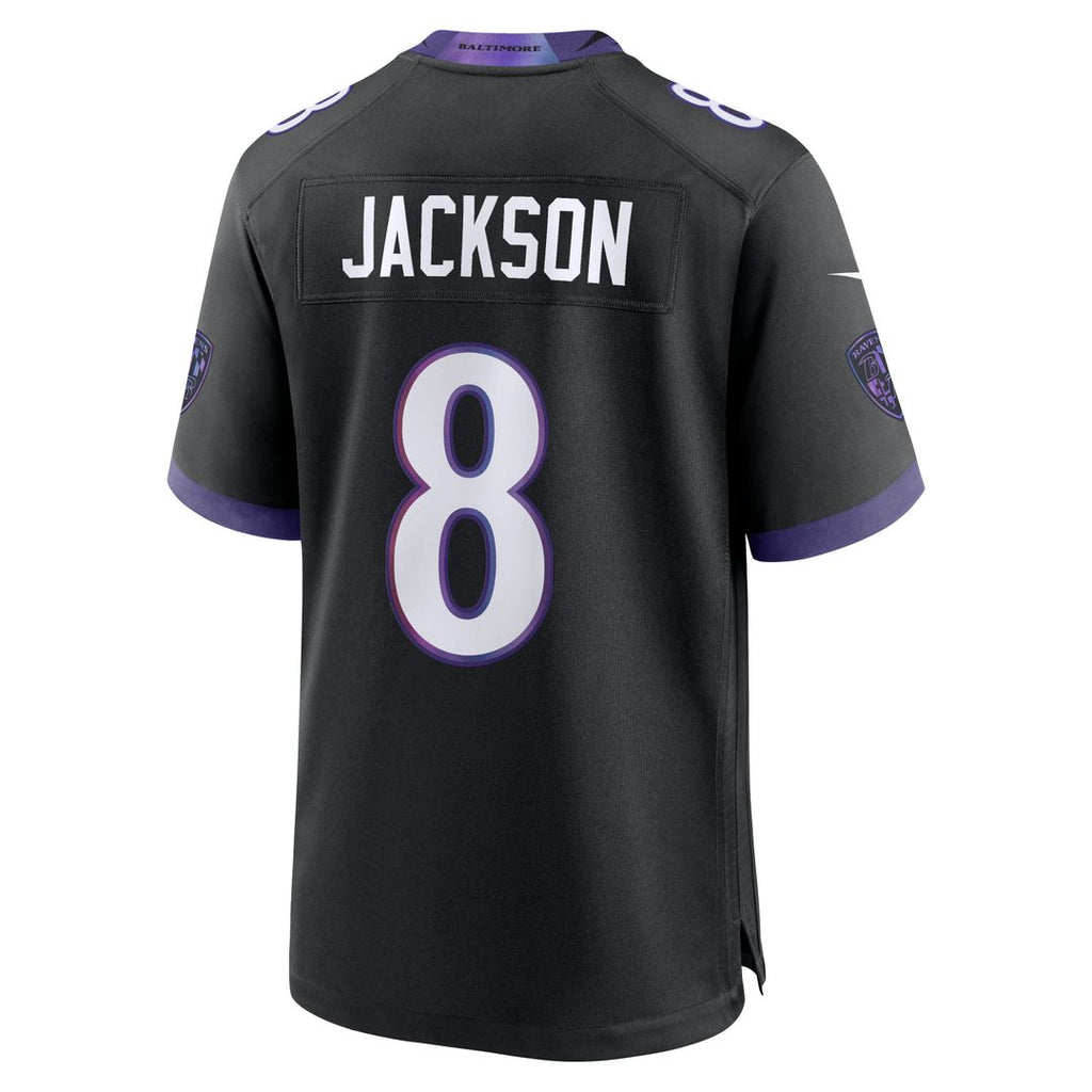 Lamar Jackson Baltimore Ravens Alternate Game Jersey - Purple