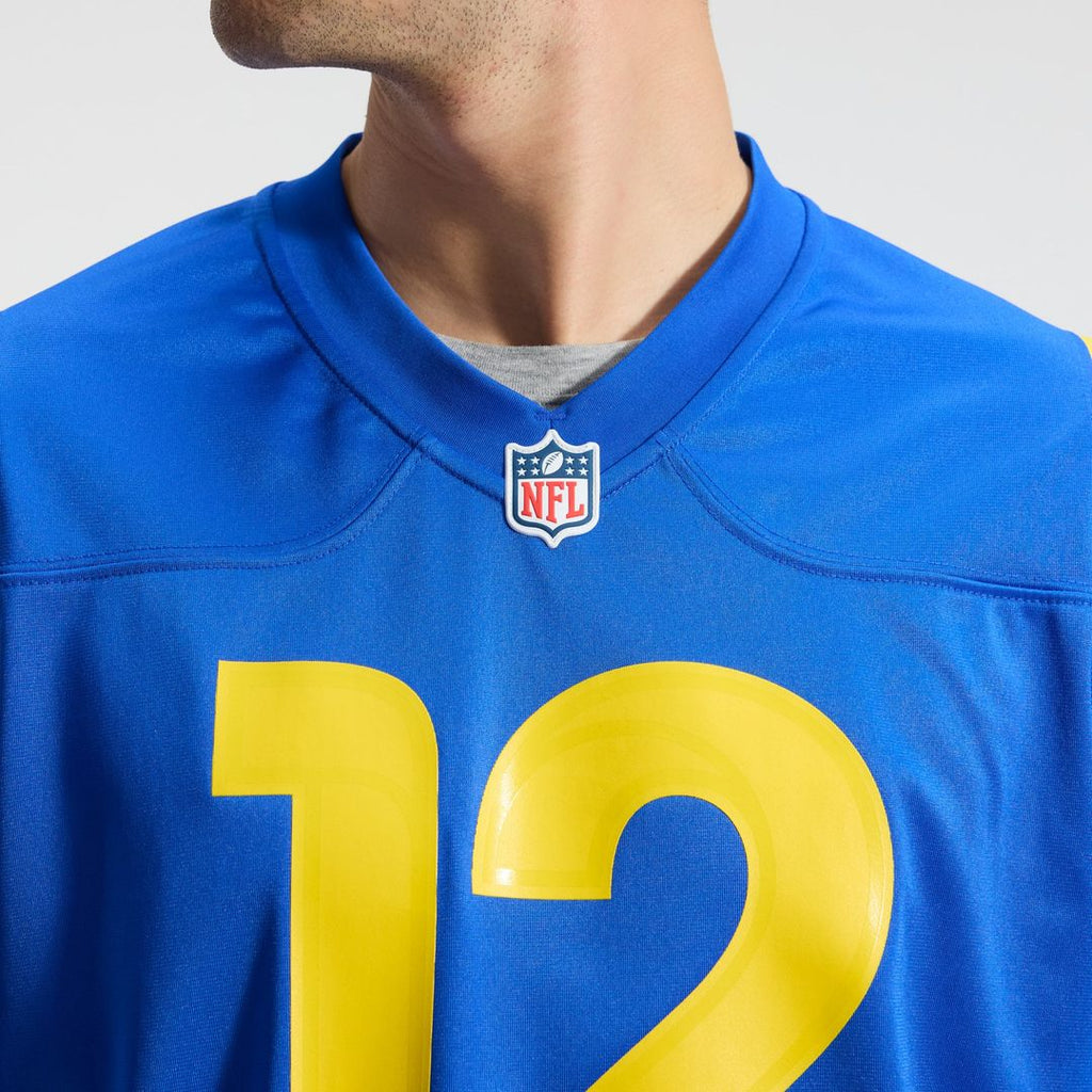 Puka Nacua Los Angeles Rams White Game Jersey - White