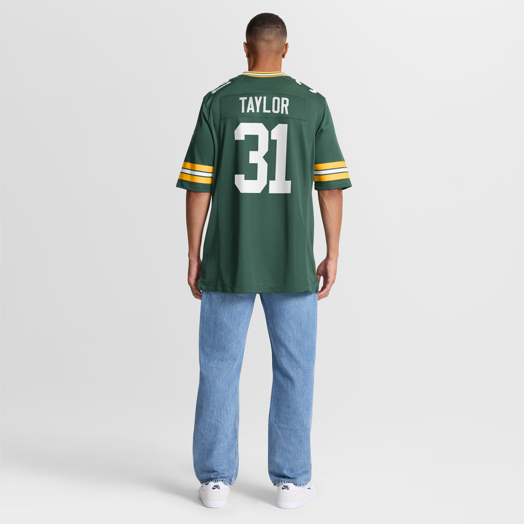 Jim Taylor Green Bay Packers Game Jersey - Green