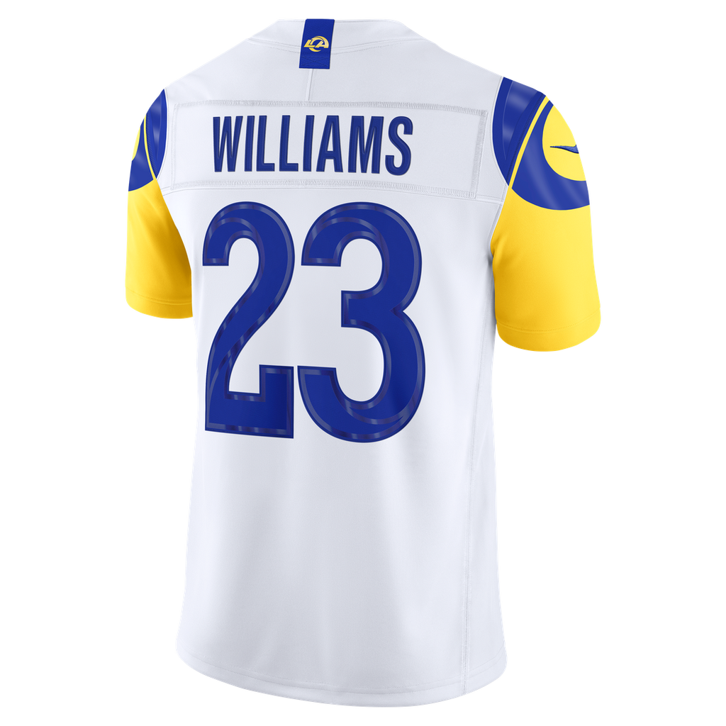 Kyren Williams Los Angeles Rams Vapor F.U.S.E. Stitched Limited Jersey - Royal Blue