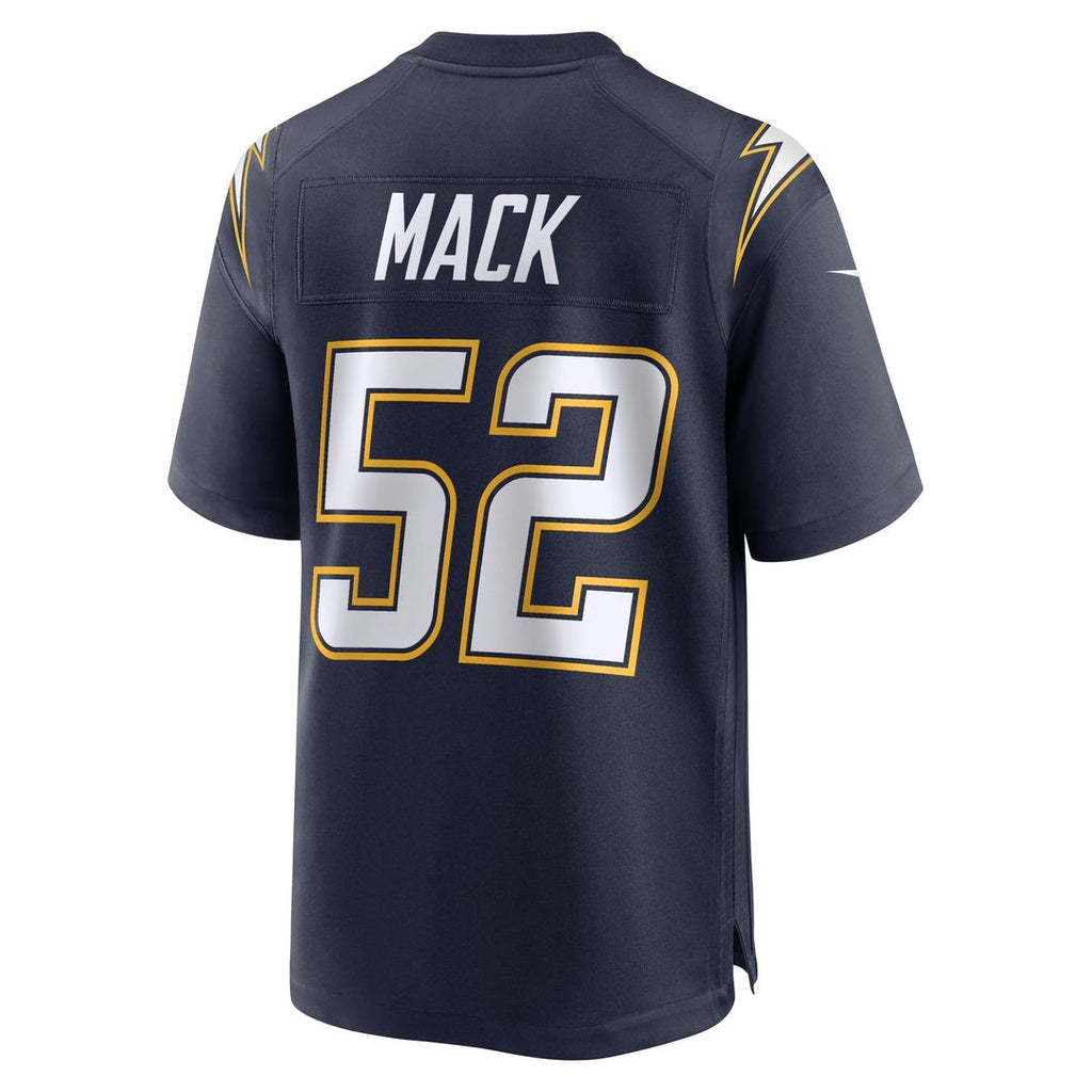 Khalil Mack Los Angeles Chargers Alternate Super Chargers Game Jersey - Navy