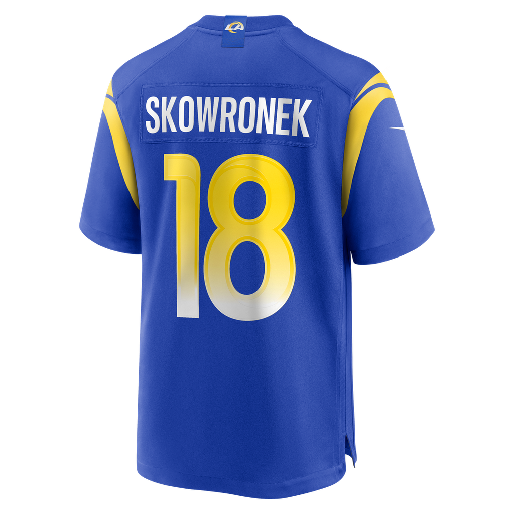 Ben Skowronek Los Angeles Rams Game Jersey - Royal Blue