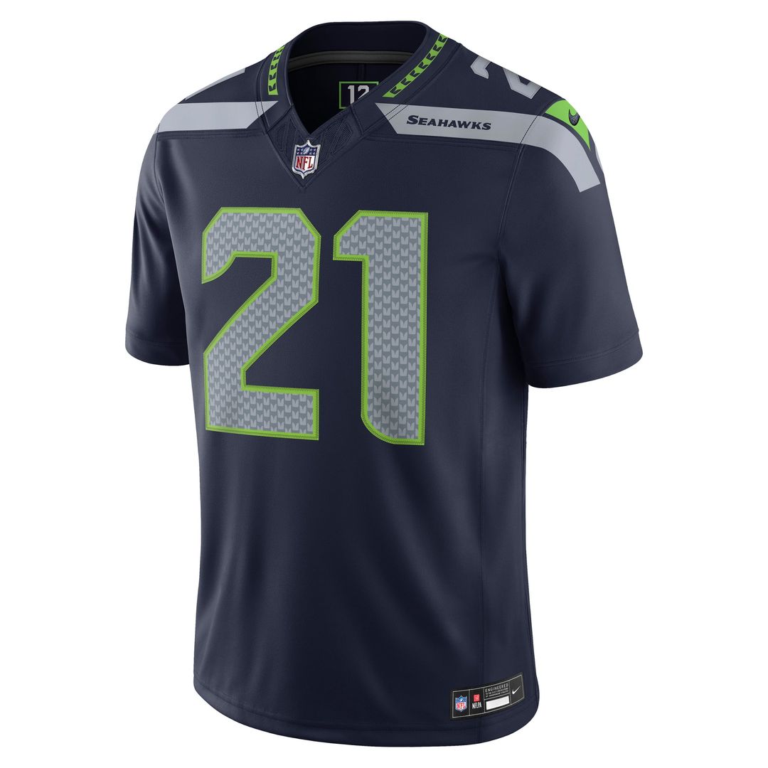 Devon Witherspoon Seattle Seahawks Alternate Vapor F.U.S.E. Stitched Limited Jersey - Royal Blue