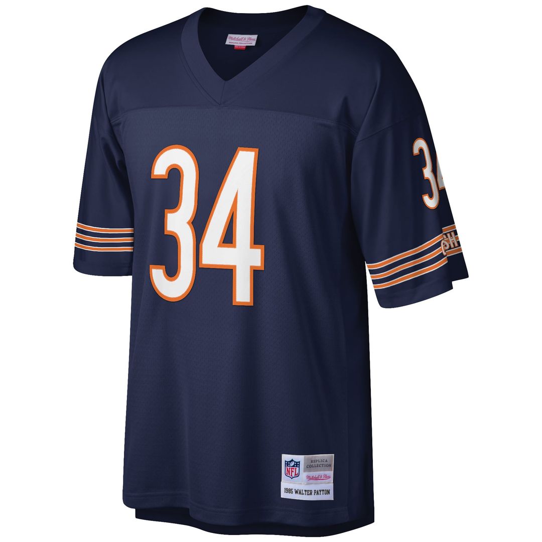 Walter Payton Chicago Bears Big & Tall 1985 Replica Jersey - White