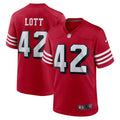 Ronnie Lott San Francisco 49ers Alternate Game Jersey - Scarlet